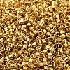 Electroplate Glass Seed Beads SEED-S042-01B-12-3