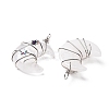 Natural Quartz Crystal Pendants G-B023-01P-08-3