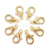 Zinc Alloy Lobster Claw Clasps X-E105-G-NF-1