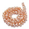 Natural Cultured Freshwater Pearl Beads Strands PEAR-L033-45C-01-3