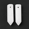 Natural White Jade Pointed Pendants G-D460-01V-3