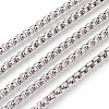 Tarnish Resistant 304 Stainless Steel Box Chains CHS-L017-07A-1