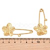Peach Blossom 304 Stainless Steel Safety Pins Brooch Findings SA-CBA098D-14B-G01-3