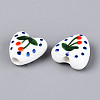 Handmade Porcelain Ceramic Beads PORC-T134-28D-3