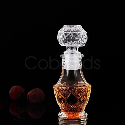 Creative Glass Mini Liquor Bottle PW-WG77465-08-1