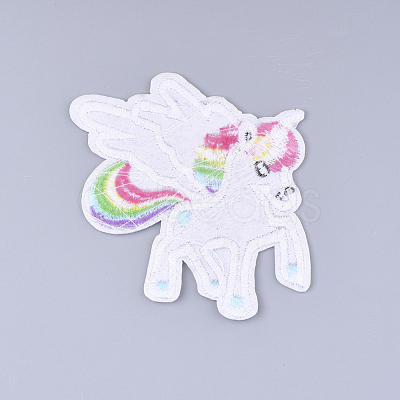 Computerized Embroidery Cloth Iron on/Sew on Patches FIND-T030-250B-1