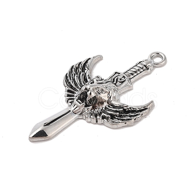 Alloy Enamel Big Pendants FIND-M021-07AS-03-1