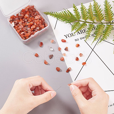 Natural Red Agate Beads G-CJ0001-16-1