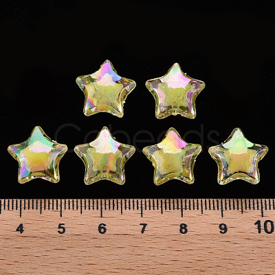 Transparent Acrylic Beads TACR-S152-02D-SS2105-1
