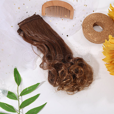 PP Doll Wig Long Curly Hair DIY-WH0591-249B-15-1