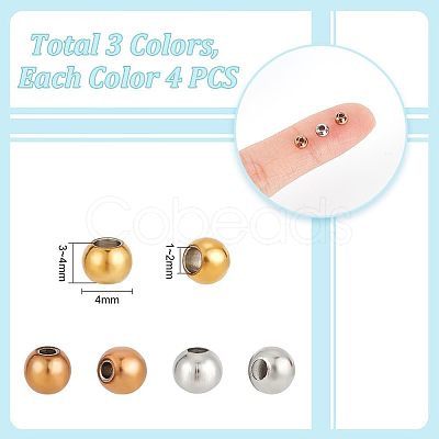 304 Stainless Steel Spacer Beads STAS-UN0004-94-1
