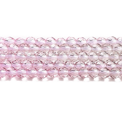 Transparent Gradient Color Glass Beads Strands GLAA-G101-2mm-14-1