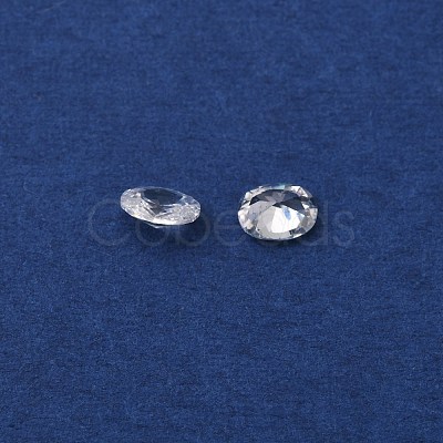 Oval-Shaped Cubic Zirconia Cabochons ZIRC-TAC0004-01A-1