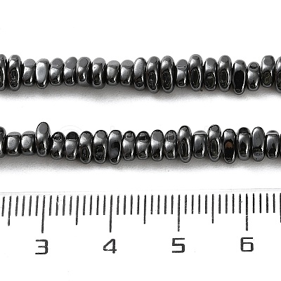 Electroplated Synthetic Non-magnetic Hematite Beads Strands G-I364-B01-02-1