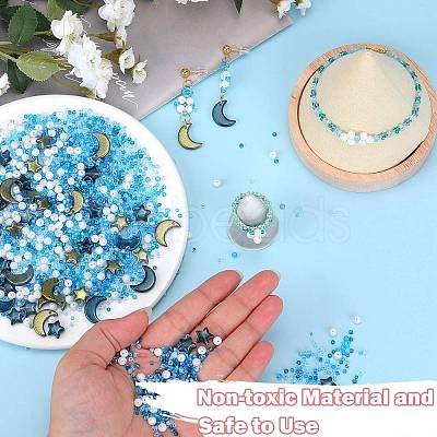 2 Bag Glass & Seed Beads GLAA-SZC0001-94E-1