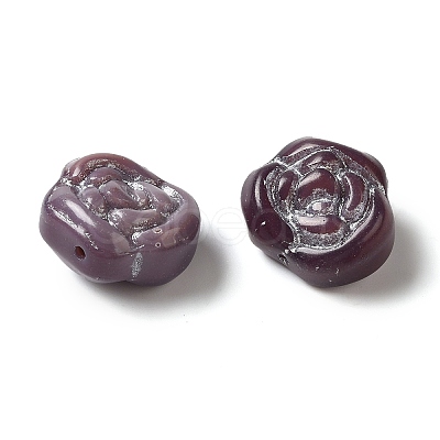 Opaque Lampwork Beads LAMP-P065-02B-18-1