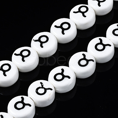 Handmade Porcelain Ceramic Beads Strands PORC-S502-032F-1