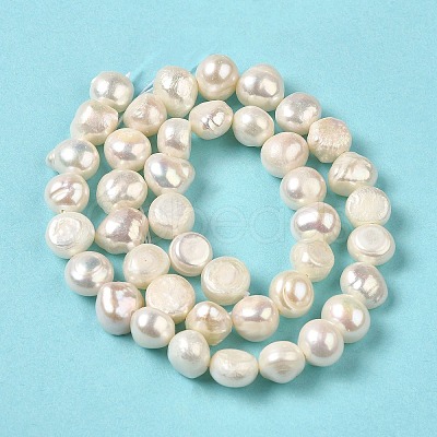 Natural Cultured Freshwater Pearl Beads Strands PEAR-E017-13-1