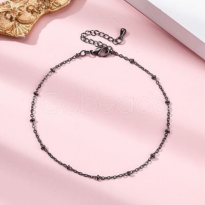 Brass Satellite Chains Bracelets for Women BJEW-G735-19B-1