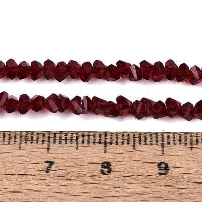 Transparent Glass Beads Strands GLAA-N018-3mm-28-1