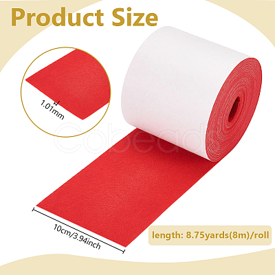 8M Blank Self-adhesive Chemical Fiber Felt Fabric AJEW-WH0481-449E-1