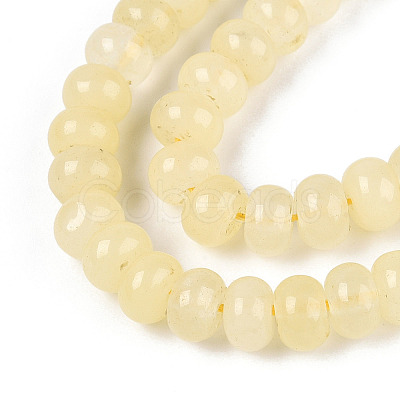 Dyed Natural White Jade Beads Strands X-G-T139-59A-15-1