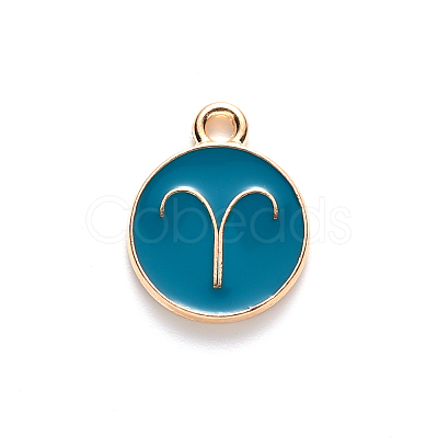 Alloy Enamel Pendants LS-ENAM-S124-01A-05A-1