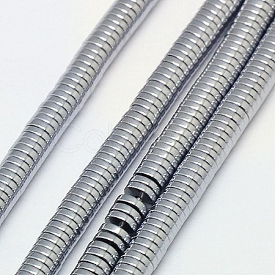 Electroplate Non-magnetic Synthetic Hematite Beads Strands G-J164A-2mm-04-1