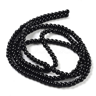 Baking Paint Glass Pearl Bead Strands X-HY-Q003-3mm-80-1