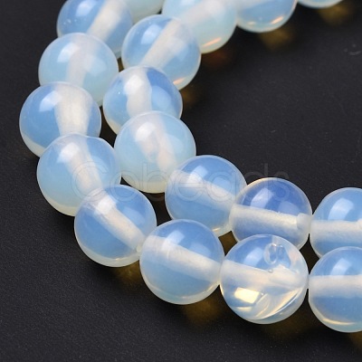 Opalite Beads Strands G-P335-18-8mm-1