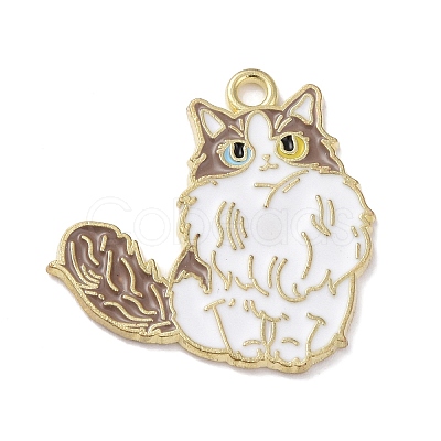 Alloy Enamel Pendants FIND-C030-01B-G-1