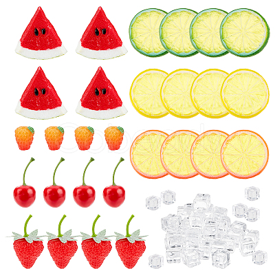 Imitation Fruit & Ice DJEW-PH0001-16-1
