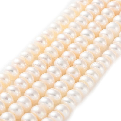 Natural Cultured Freshwater Pearl Beads Strands PEAR-I007-02B-01-1