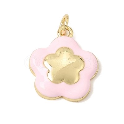 Brass Enamel Pendants KK-CBA960E-08G-1