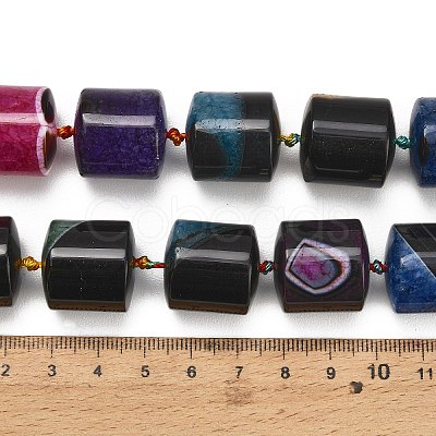 Natural Agate Beads Strands GG-L001-J02-02A-1