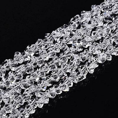 Transparent Glass Beads Strands GLAA-N018-3mm-02-1