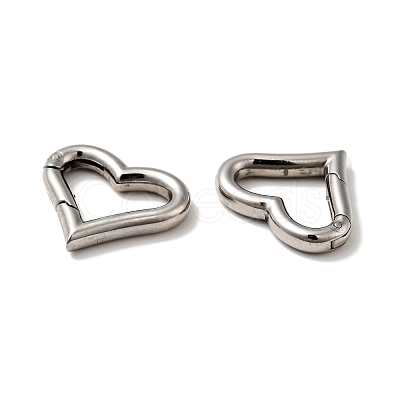 Non-Tarnish Vacuum Plating 304 Stainless Steel Spring Gate Rings STAS-G275-01P-1