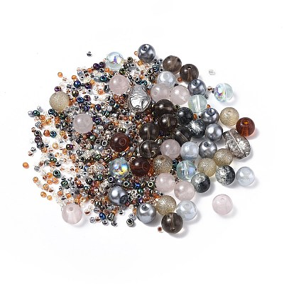 Glass Beads GLAA-E040-01G-1