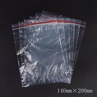 Plastic Resealable Packaging Bags OPP-G001-A-14x20cm-1
