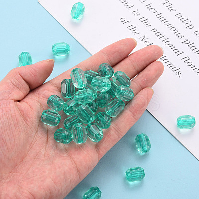 Transparent Acrylic Beads TACR-S154-24A-68-1