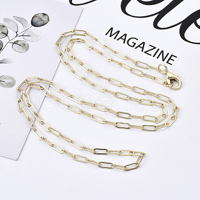 Brass Paperclip Chains MAK-S072-11A-KC-1