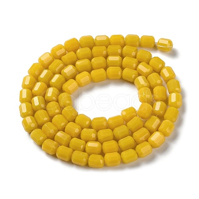 Opaque Glass Beads Strands GLAA-G112-03P-1