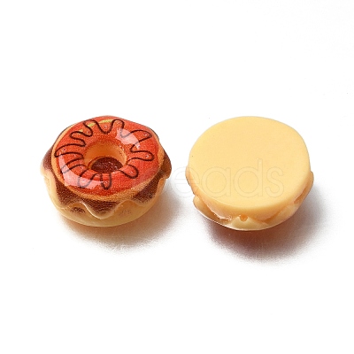 Opaque Resin Imitation Food Cabochons RE-CBA7952-01-1