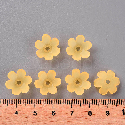 Frosted Acrylic Bead Caps MACR-S371-07A-719-1