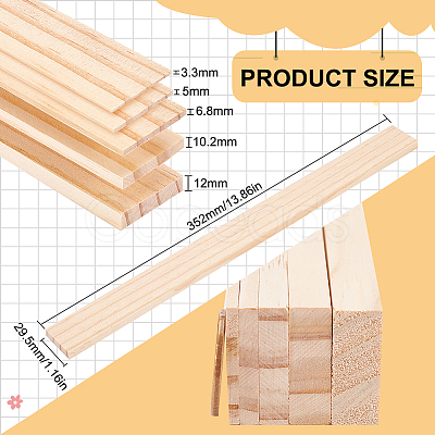 Wood Sheets TOOL-WH0136-87-1