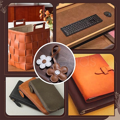 Rectangle PU Leather Fabric DIY-WH0349-324A-1