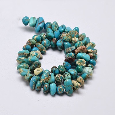 Natural Imperial Jasper Beads Strands G-I123-05E-1