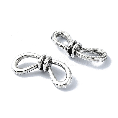 Tibetan Style Alloy Beads TIBEB-F065-07AS-12-1
