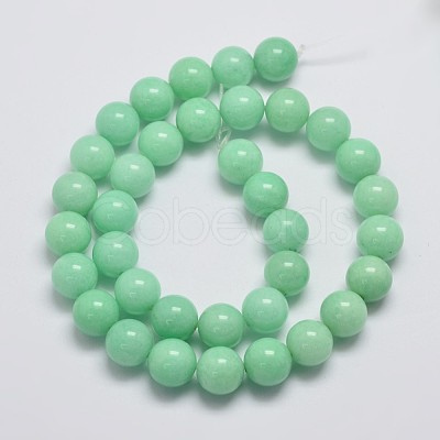 Natural Malaysia Jade Beads Strands G-A146-12mm-B06-1