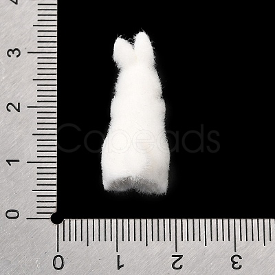 Flocking Opaque Resin Pendants RESI-G128-01U-1